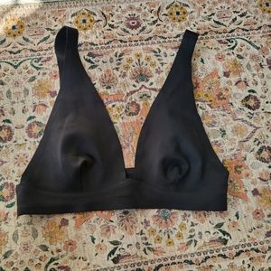 FREE PEOPLE NWT* Intimately Free Bra | size Medium | Erin Scuba Black Bralette